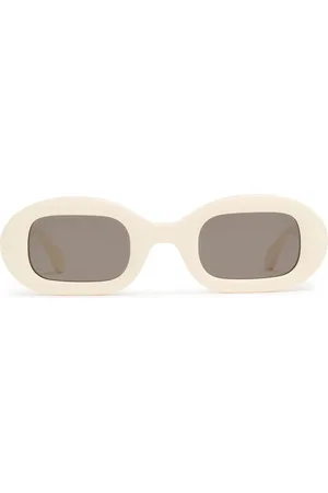 Delarge Flow Oval Acetate Sunglasses