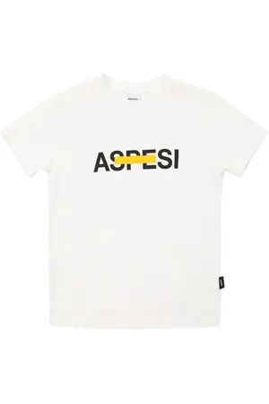 Aspesi Logo Printed Cotton Jersey T-shirt