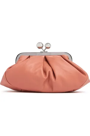 Max Mara Prati Leather Clutch