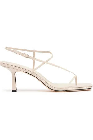 Studio Amelia 70mm Cross Front Leather Sandals