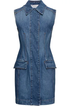 Sportmax Carabo Denim Shirt Dress