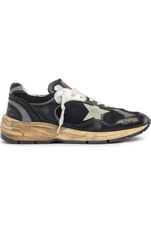 Golden Goose 30mm Running Dad Net & Nappa Sneakers