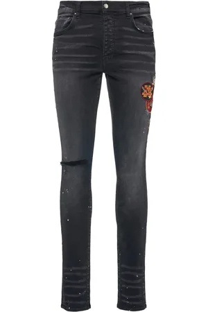 AMIRI Vintage Patch Skinny Stretch Denim Jeans