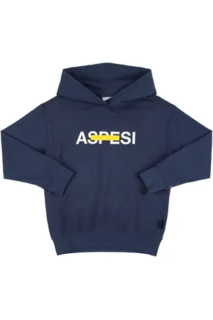 Aspesi Logo Cotton Hoodie