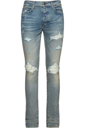 AMIRI 15cm Mx1 Ultra Suede Denim Jeans