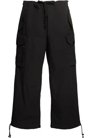 Maison Margiela Cotton Blend Relaxed Fit Pants
