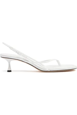 Studio Amelia 50mm Wishbone Leather Sandals