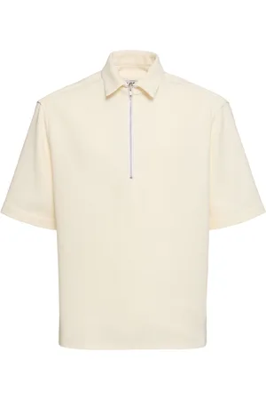 Lc23 Crochet Half-zip Shirt