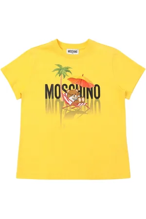 Moschino Printed Cotton Jersey T-shirt