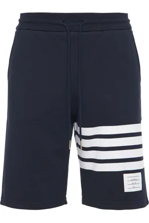 Thom Browne 4-bar Cotton Jersey Shorts