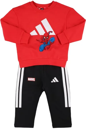 adidas Cotton Blend Sweatshirt & Sweatpants