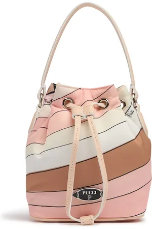 Puccini Iride Nylon Bucket Bag