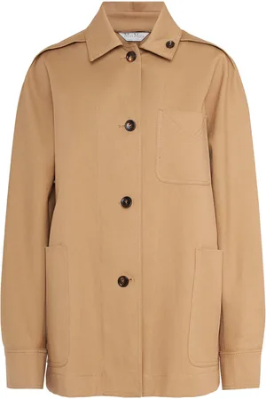 Max Mara Moneta Gabardine Cotton Shirt Jacket