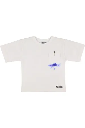 Moschino Printed Cotton Jersey T-shirt