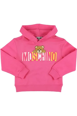 Moschino Printed Cotton Sweatshirt Hoodie