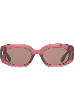 Tom Ford Cielle Squared Acetate Sunglasses