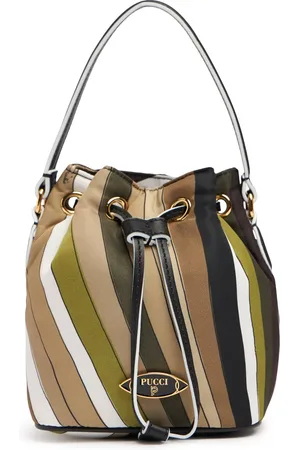 Puccini Iride Nylon Bucket Bag