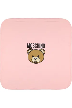 Moschino Printed Cotton Blanket
