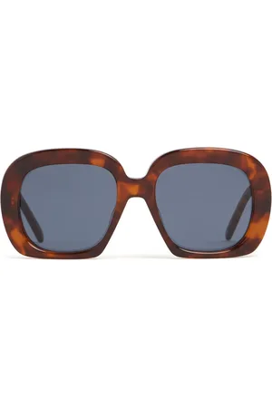 Loewe Curvy Round Sunglasses