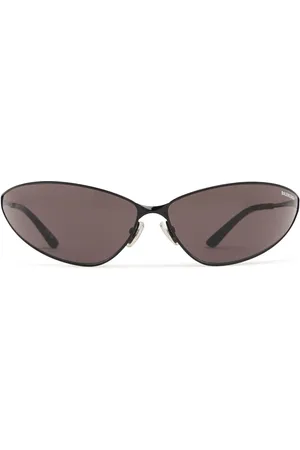 Balenciaga 0315s Razor Cat Metal Sunglasses