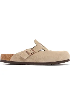 Birkenstock Boston Soft Suede Mules