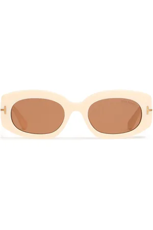 Tom Ford Cielle Squared Acetate Sunglasses