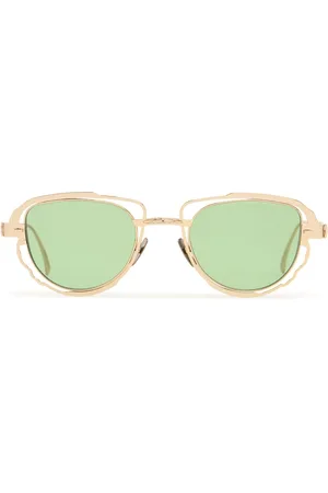 KUBORAUM H02 Round Metal Sunglasses