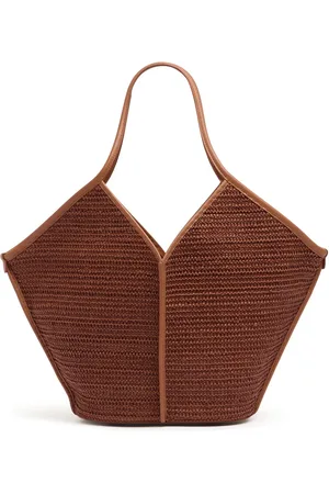 Hereu Calella Raffia Tote Bag
