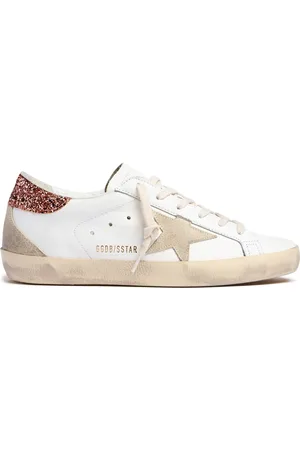 Golden Goose 20mm Super-star Leather Sneakers