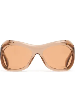 PORT TANGER Soledad Acetate Sunglasses W/ Amber Lens
