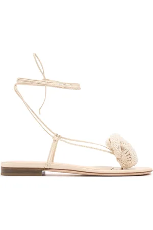 MAGDA BUTRYM 10mm Leather Flat Sandals