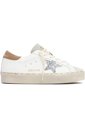 Golden Goose 20mm Hi Star Leather Sneakers