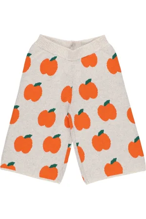 Tiny Cottons Jacquard Knit Cotton Pants