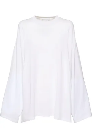 The Frankie Shop Rio Oversize Cotton Long Sleeve T-shirt