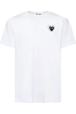 Comme des Garçons Mini Cotton Logo T-shirt W/ Studs