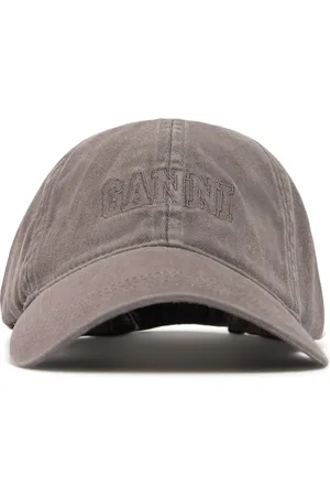 Ganni Cotton Baseball Cap