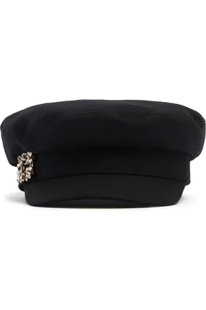 Roger Vivier Rv Crystal Broach Sailor Cap