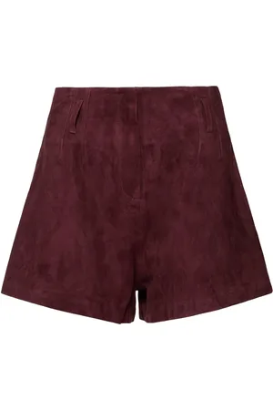 The Frankie Shop Lise Suede Shorts