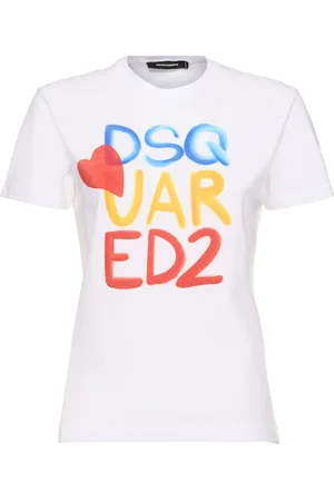 Dsquared2 Cotton Jersey Logo T-shirt