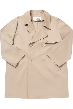 Maison Margiela Cotton Gabardine Coat