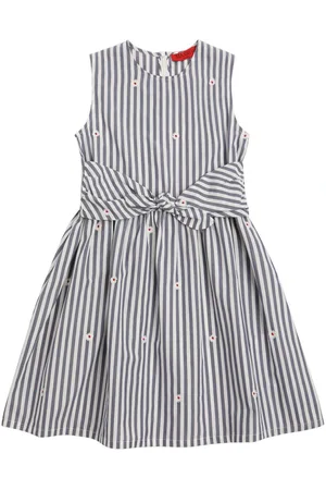 Max&Co. Daisy Embroidered Cotton Blend Dress