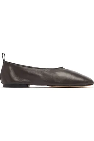 Soeur 10mm Bala Leather Ballerina Flats