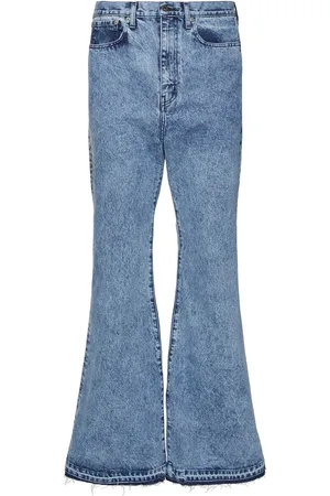JUNYA WATANABE Cotton Denim Garment Treated Jeans