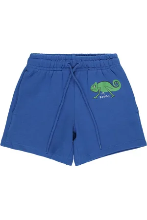 Mini Rodini Printed Cotton Sweat Shorts