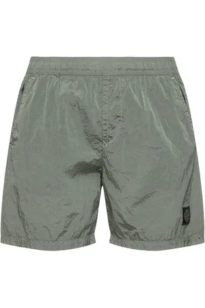 Stone Island Logo Patch Shorts