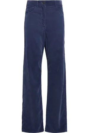 The Row Tarley Cotton Corduroy Straight Pants