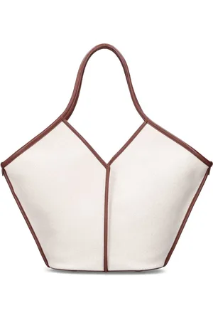 Hereu Calella Canvas & Leather Tote Bag