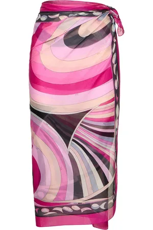 Puccini Printed Cotton Pareo Skirt