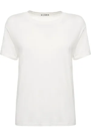 ÉTERNE Short Sleeve Cotton T-shirt