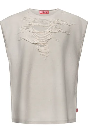 Diesel S-rub Sl Cotton Blend Tank Top